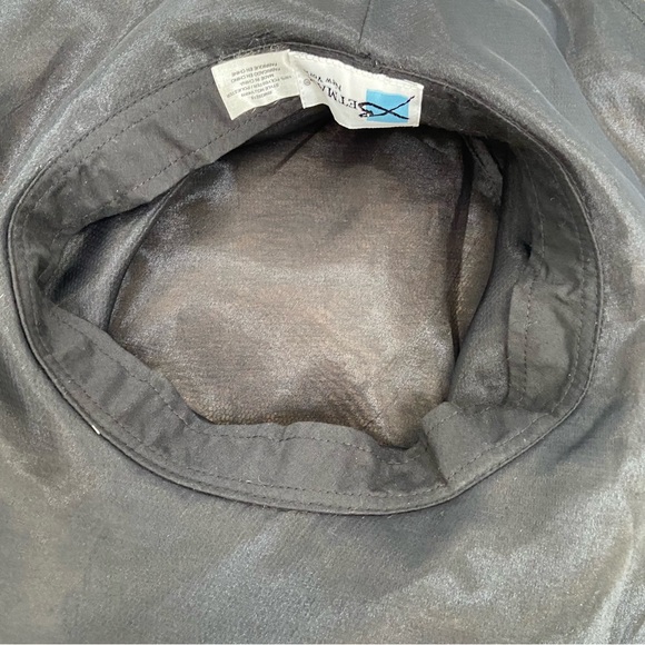 VINTAGE BETMAR NEW YORK BLACK BOW TULLE SHEER DRAMATIC DERBY WOMENS RETRO HAT - Picture 10 of 13